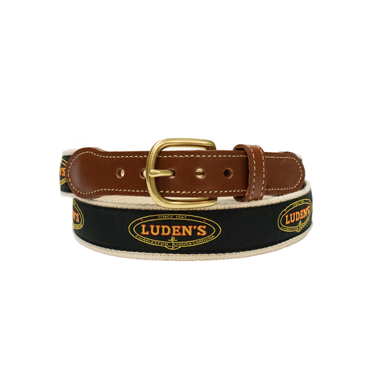 Luden's Classic Ribbon Belt - Natural