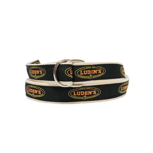 Luden's Classic D-Ring Ribbon Belt - Natural