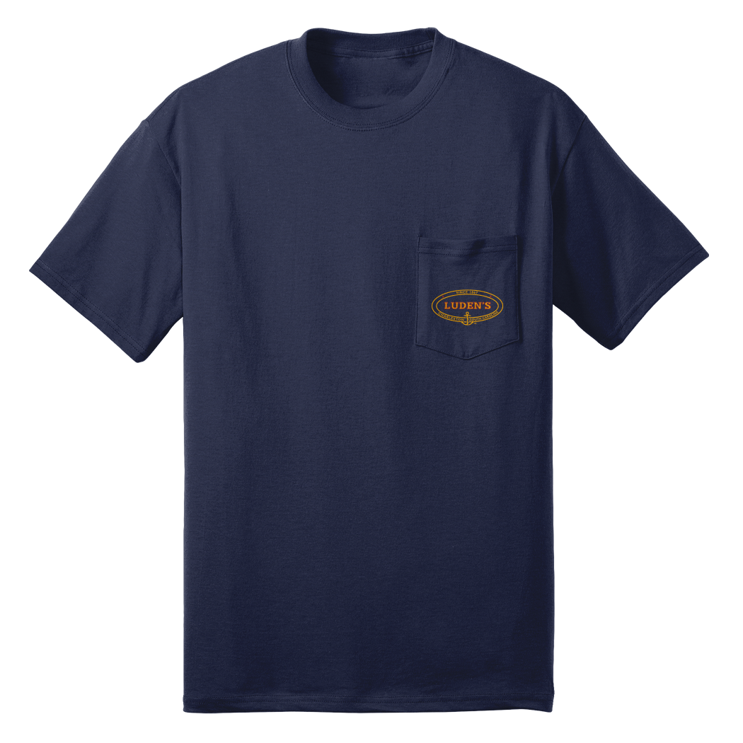 Luden's Pocket Tee - Navy