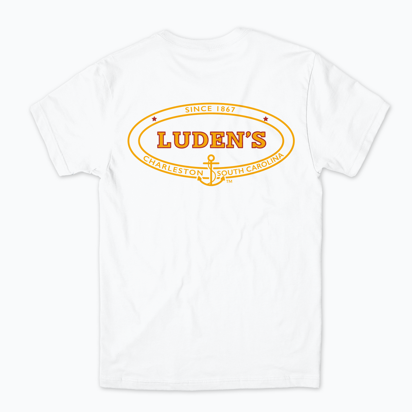 Luden's Pocket Tee - White