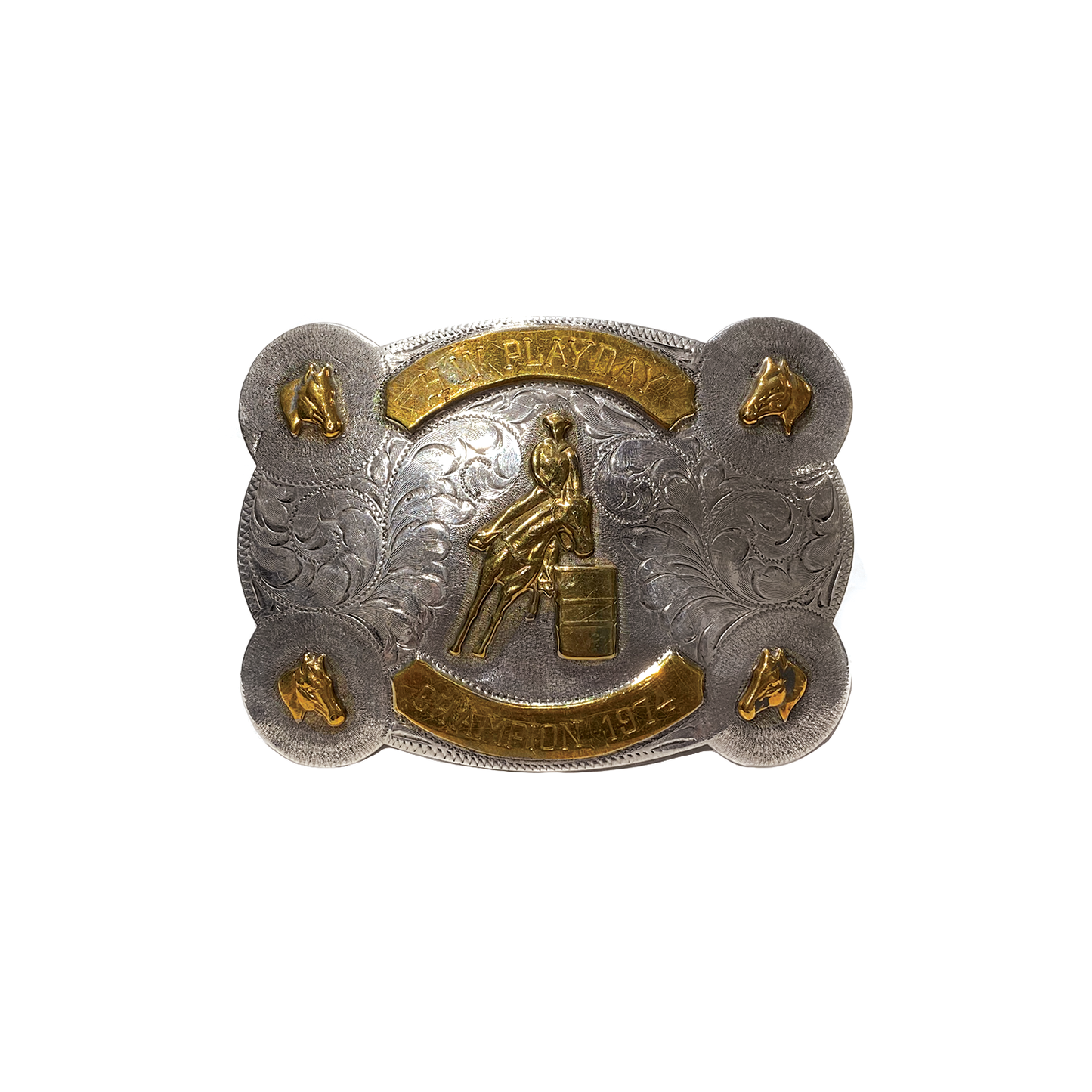 1974 Champion Trophy Buckle