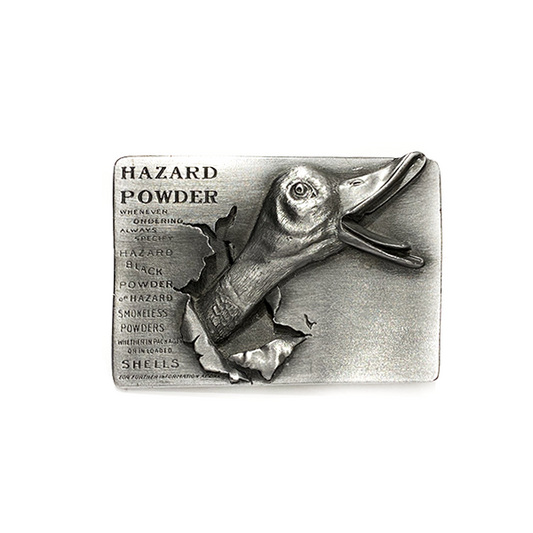 Vintage Hazard Powder Buckle