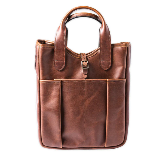 Leather Whiskey Tote