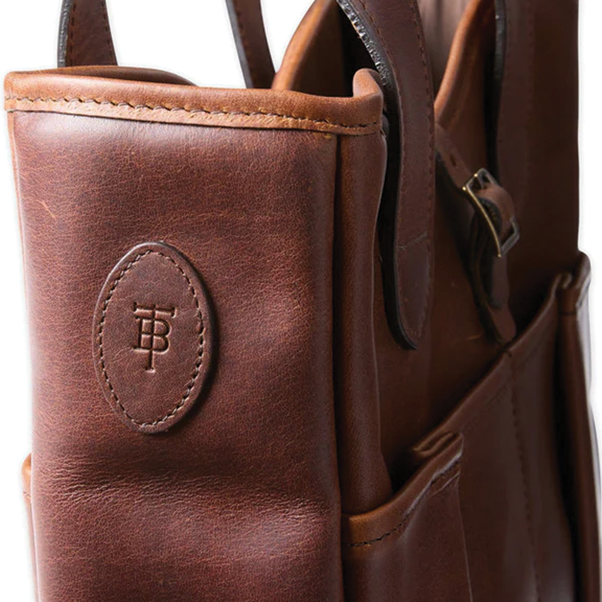 Leather Whiskey Tote