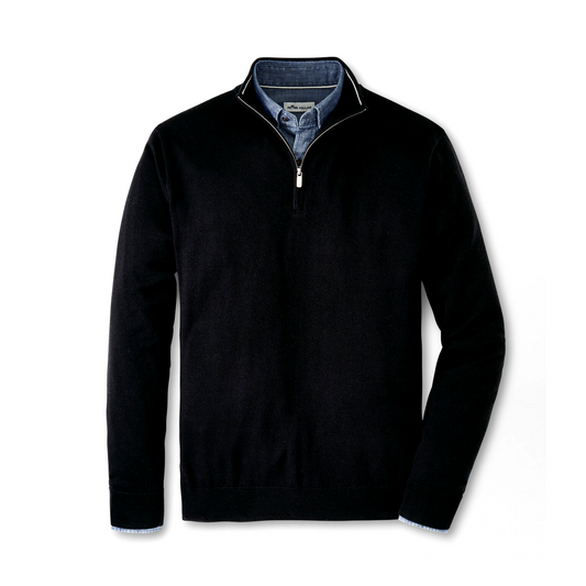 Autumn Crest Quarter-Zip Sweater