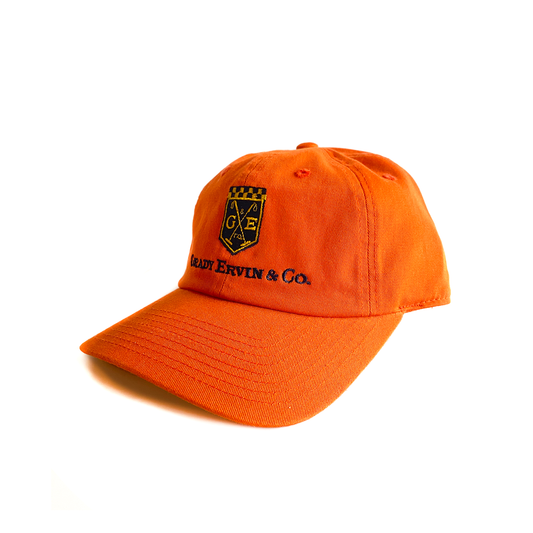 Grady Ervin Twill Hat - Orange