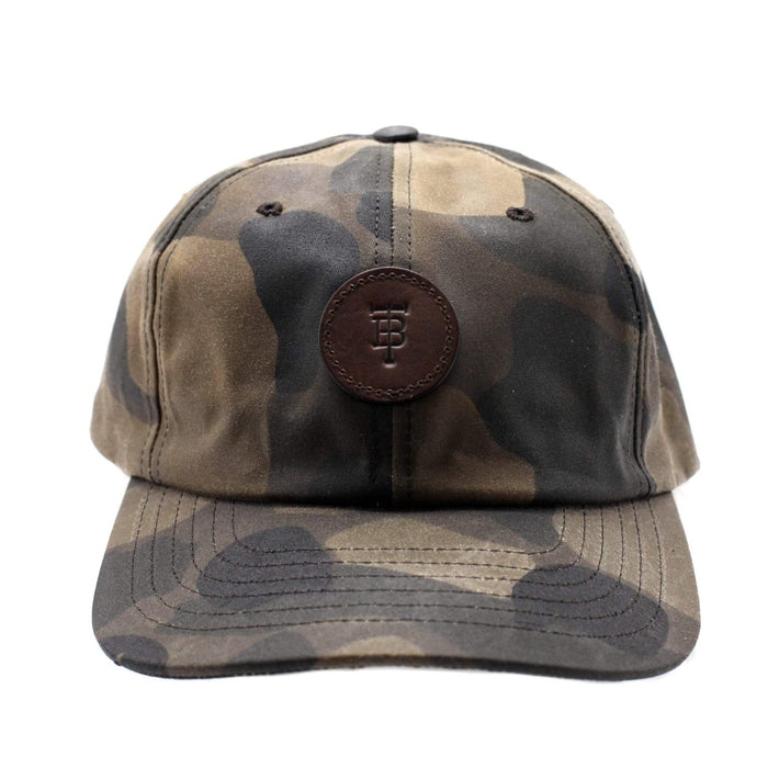 Waxed Cotton Camo Hat