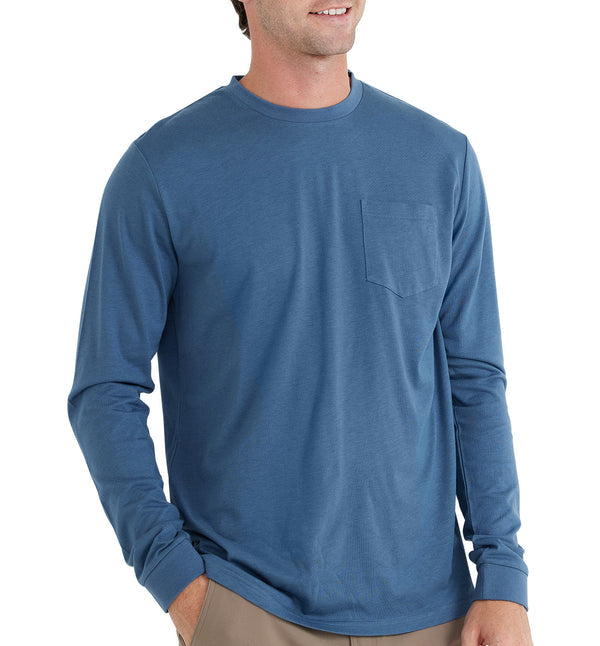 Men's Bamboo Heritage Pocket Long Sleeve